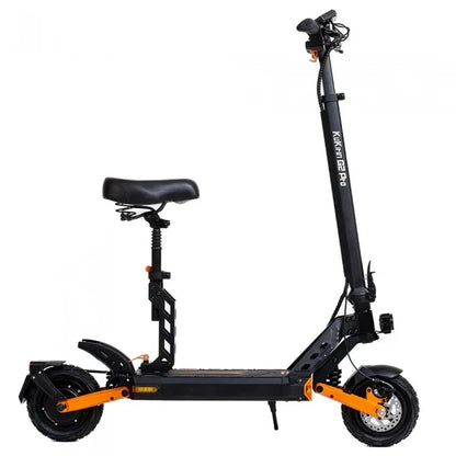 Hulajnoga elektryczna KuKirin G2 PRO Wersja Ulepszona 2024 - Silnik 600W 15.6Ah Opony 9 Cali 45km/h – Czarna Pomarańczowa