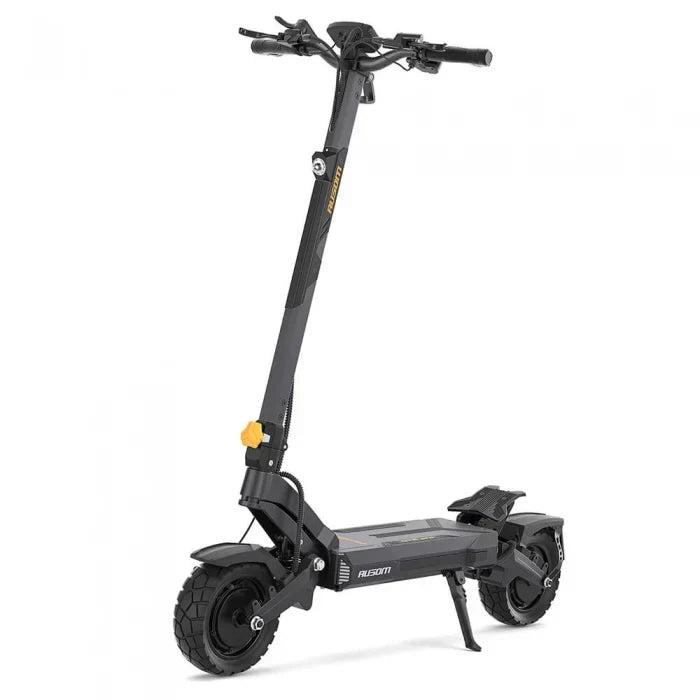 Składana hulajnoga elektryczna Ausom DT2 Pro, 2*1100W, 68km/h, bateria 52V 23,4Ah, wykorzystuje technologię podwozia lotniczego