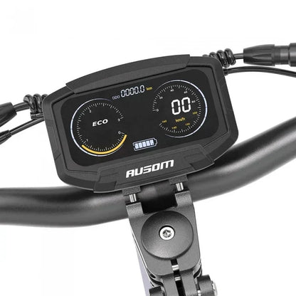 Składana hulajnoga elektryczna Ausom F1 Max, silnik 2*1400W, bateria 60V 20,8Ah, opony 10x3,0 cali, maks. prędkość 72 km/h